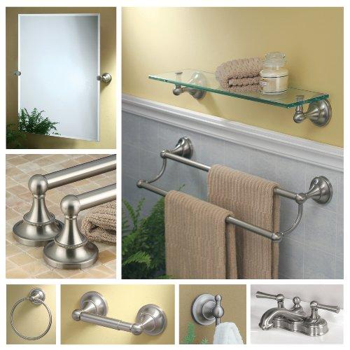 Gatco Gatco 4339 Tiara Oval Wall Mirror, Satin Nickel