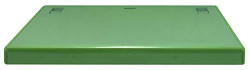 CheckOutStore 50 Standard Solid Green Color Single DVD Cases