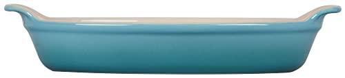 Le Creuset Le Creuset Stoneware Heritage Oval Au Gratin, 6 oz. (6.5"), Caribbean