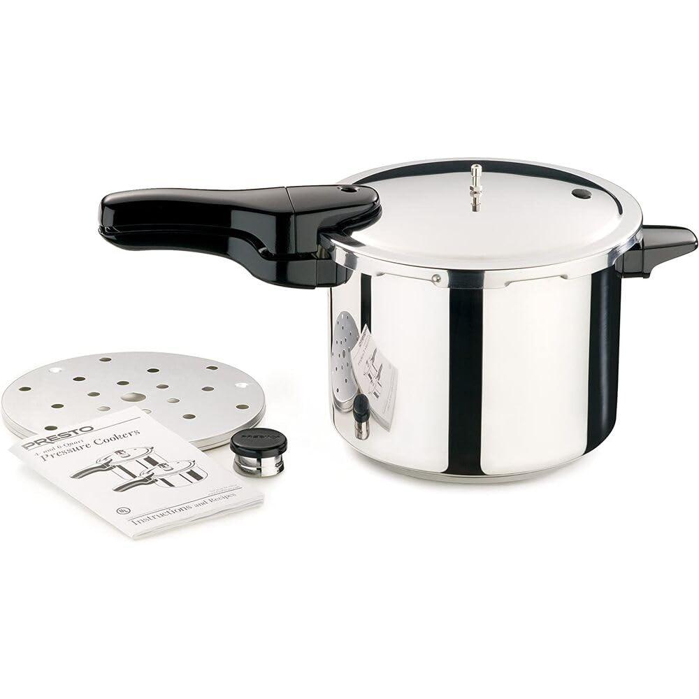 Presto Presto 01362 6-Quart Stainless Steel Pressure Cooker