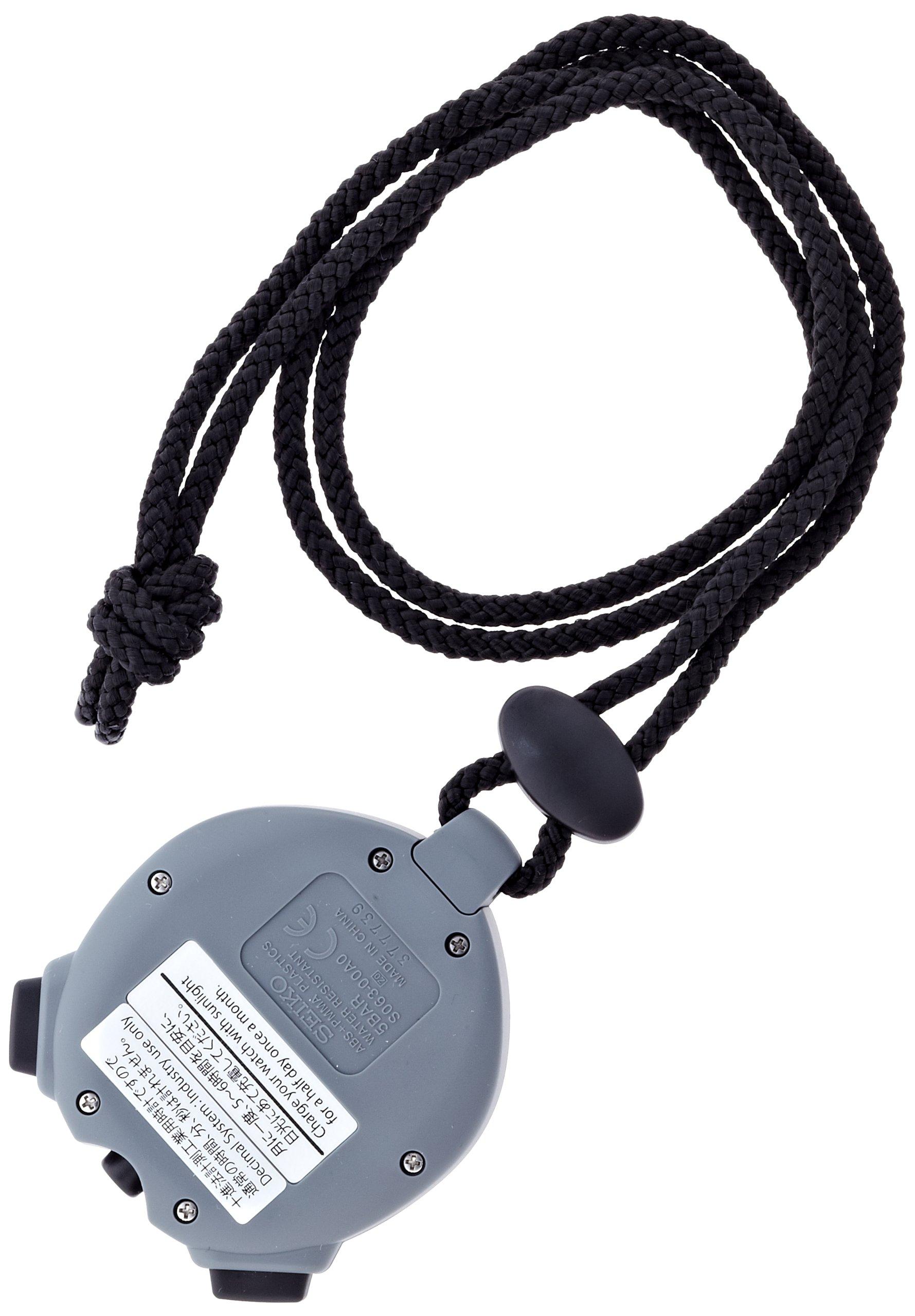 SEIKO SEIKO Solar Charging Decimal Stopwatch - Black