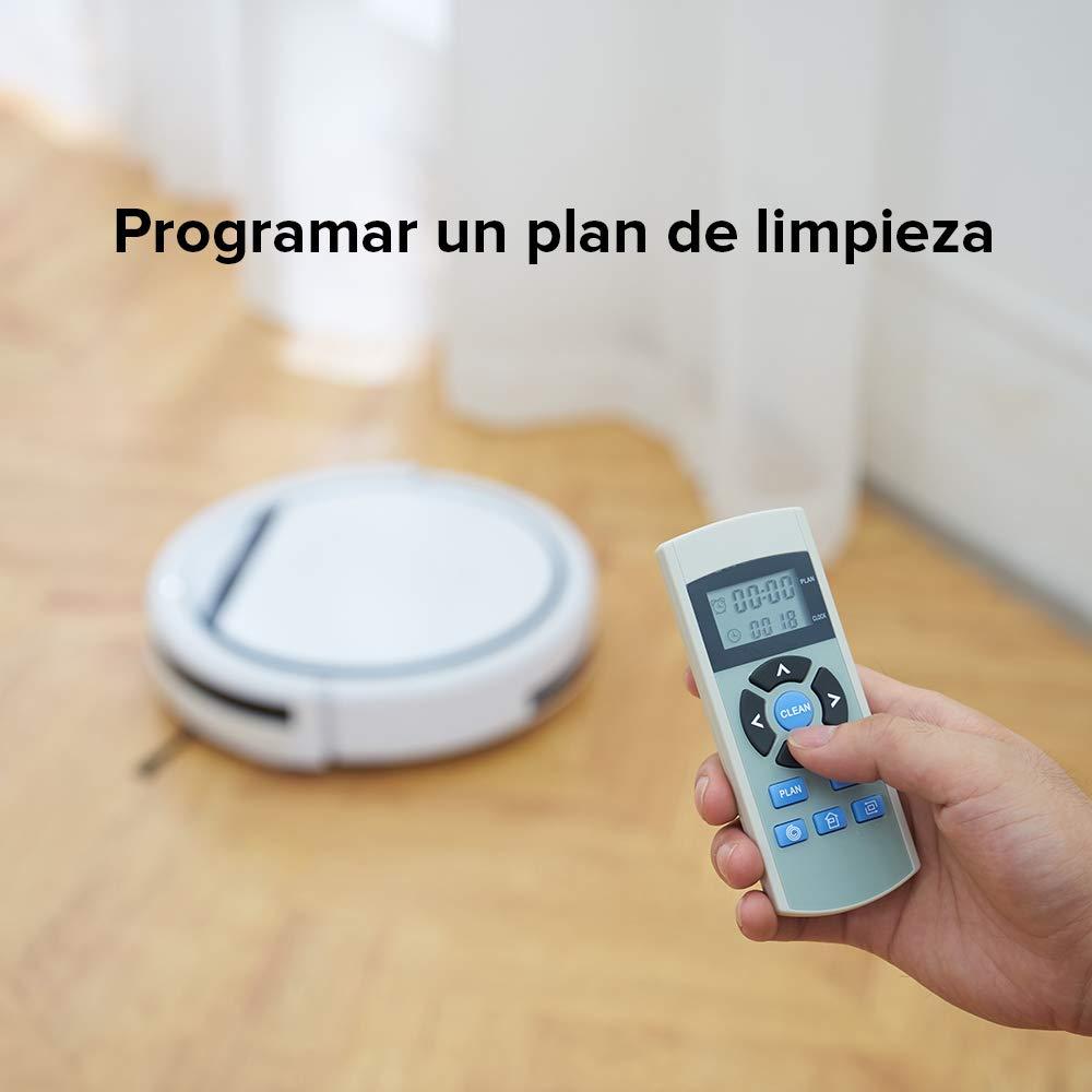 ILIFE ILIFE V3s Pro Robot Vacuum Cleaner, Tangle-free Suction , Slim, Automatic Self-Charging Robotic Vacuum Cleaner, Daily Schedule Cleaning, Ideal For Pet HairHard Floor and Low Pile Carpet,Pearl White