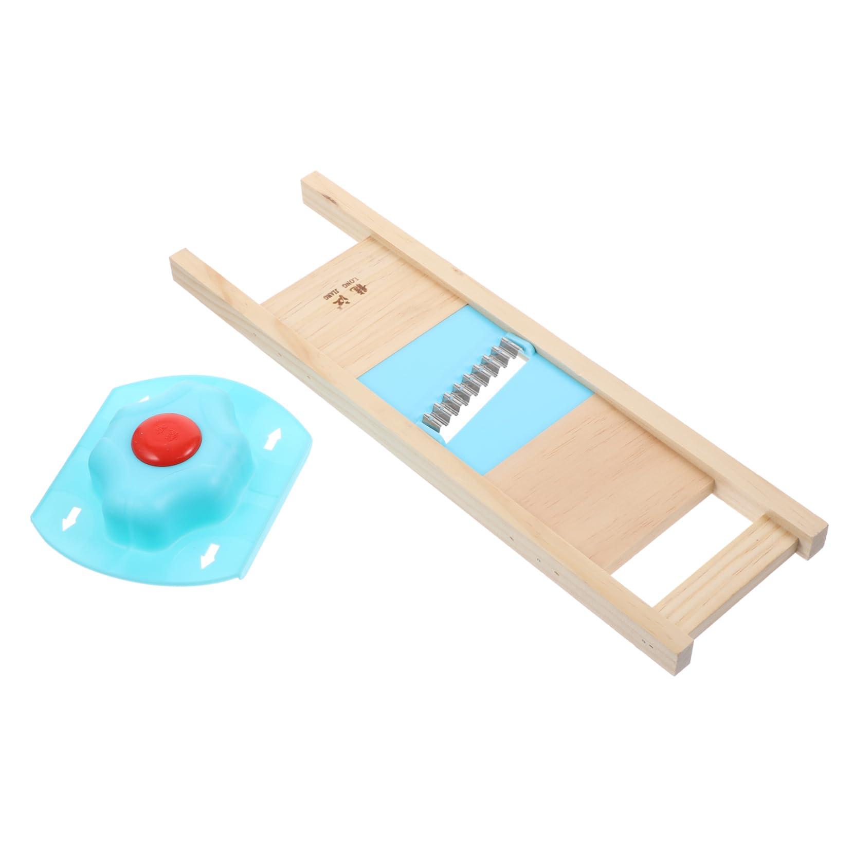 PRETYZOOM PRETYZOOM Professional Potato Cutter Slicer Waffle Fries Lattice Maker Easy to Assemble Clean