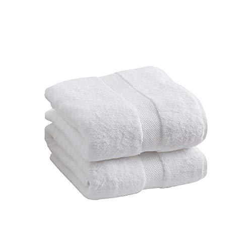 Charisma Charisma Hygro Cotton Towel Set | 6 Pieces (White) - 2 Luxury Bath Sheets, 2 Hand Towels & 2 Washcloths