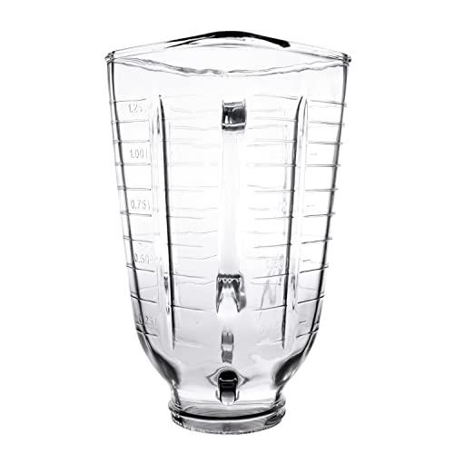 Univen Univen 5 Cup Glass Square Top Blender Jar fits Oster & Osterizer Blenders