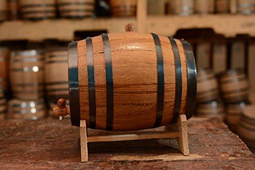 Sofia\'s Findings Personalized - Custom Engraved American Premium Oak Aging Barrel - Age your own Whiskey, Beer, Wine, Bourbon, Tequila, Rum, Hot Sauce & More | Barrel Aged (5 Liters)