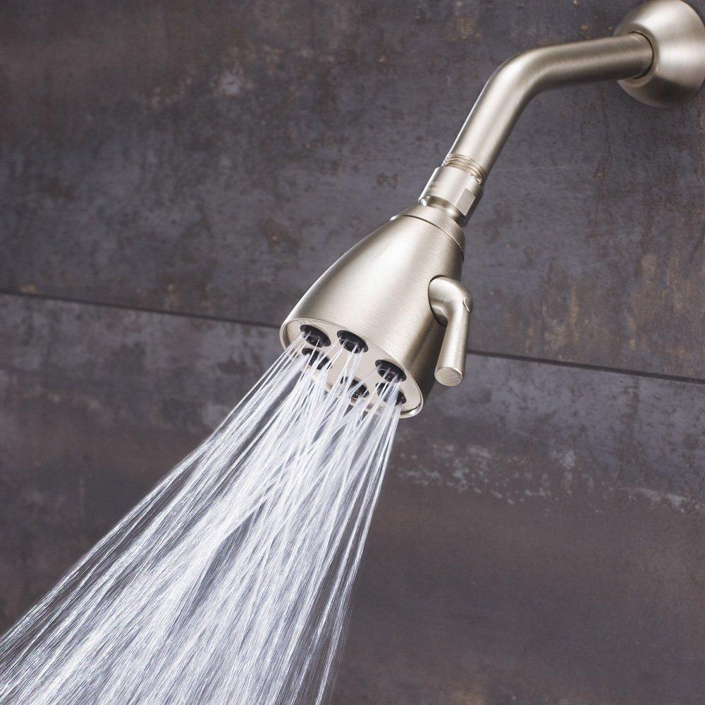 Speakman Speakman S-2252-BN Signature Brass Icon Anystream High Pressure Adjustable Shower Head, Brushed Nickel