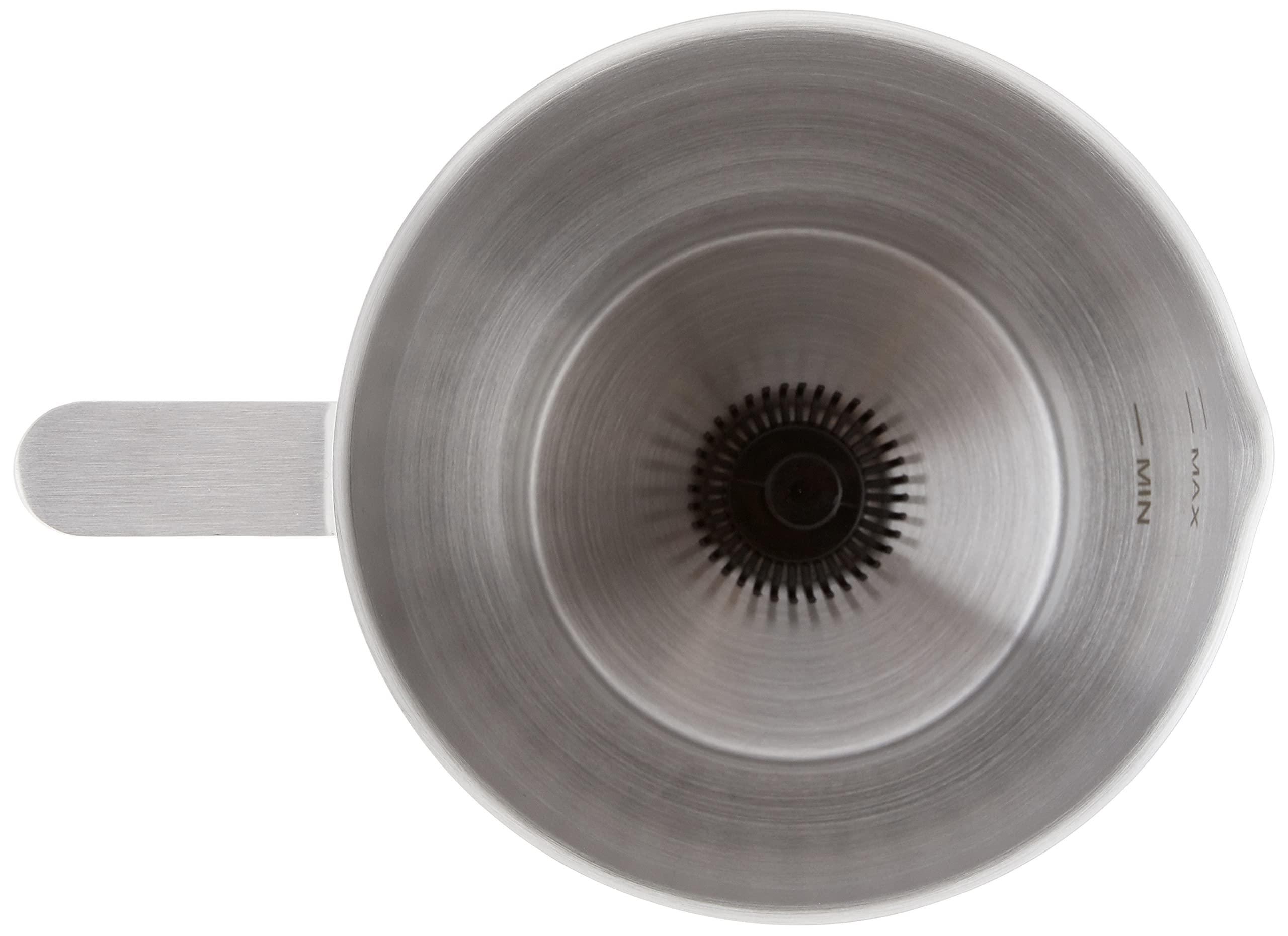 Capresso Capresso froth Select Automatic Milk Frother and Hot Chocolate Maker, Stainless Steel 209.05, Silver, 20 ounce