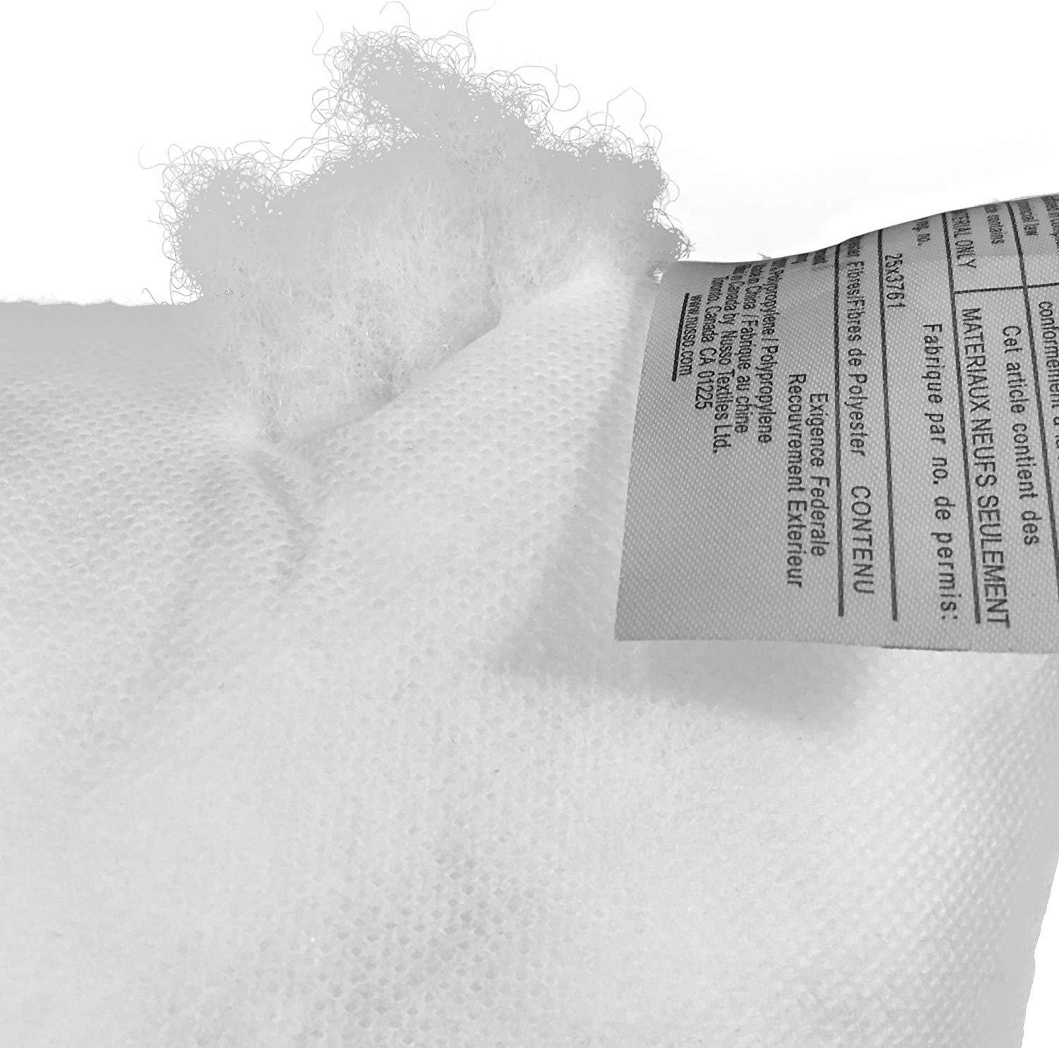 Hometex Canada Hometex Canada Pillow Insert 28\" x 28\" Polyester Filled Standard Cover (6 Pack)