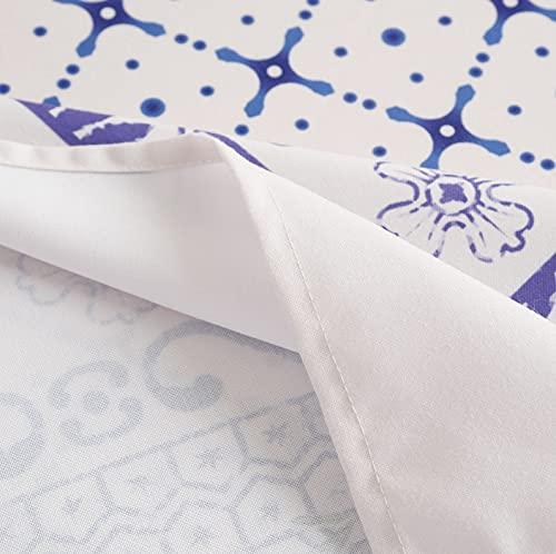 Subently Subently Rectangle Table Cloths 60 x 84 Inch Geometric Stripes Lines Art Dust-Proof and Water Easy to Clean Tablecloth for Kitchen Dining Picnic Party