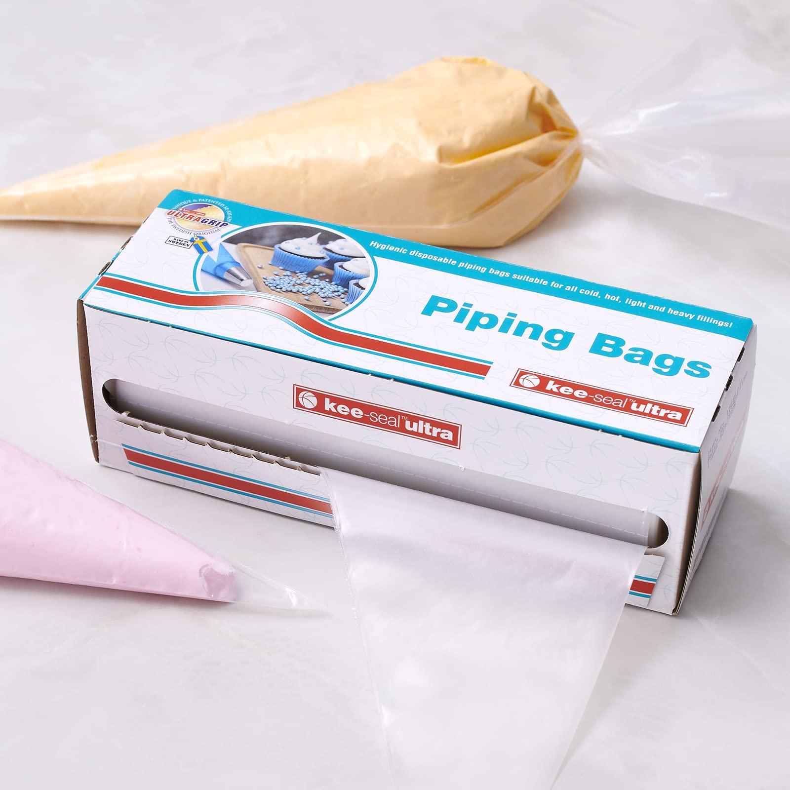 DecoPac DecoPac KEE-Seal Disposable Piping Keeseal Ultra Pastry Bag, 21\", Clear