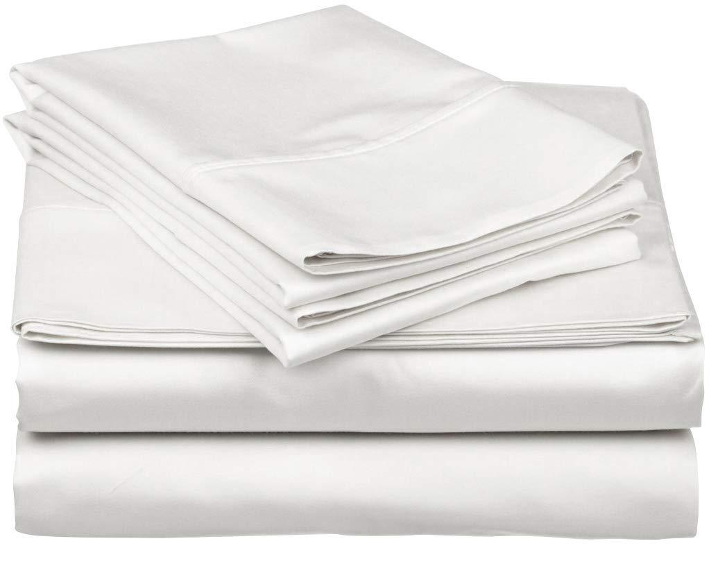 Drona Bedding Drona Bedding Luxurious and Unique 100% Natural Cotton 800 Thread Count 3Pc Round Bed Set (80\" Diameter, Twin XL Size) 15 Inches Deep Pocket Round Fitted Sheet with 2 Pillowcase,Beige Solid
