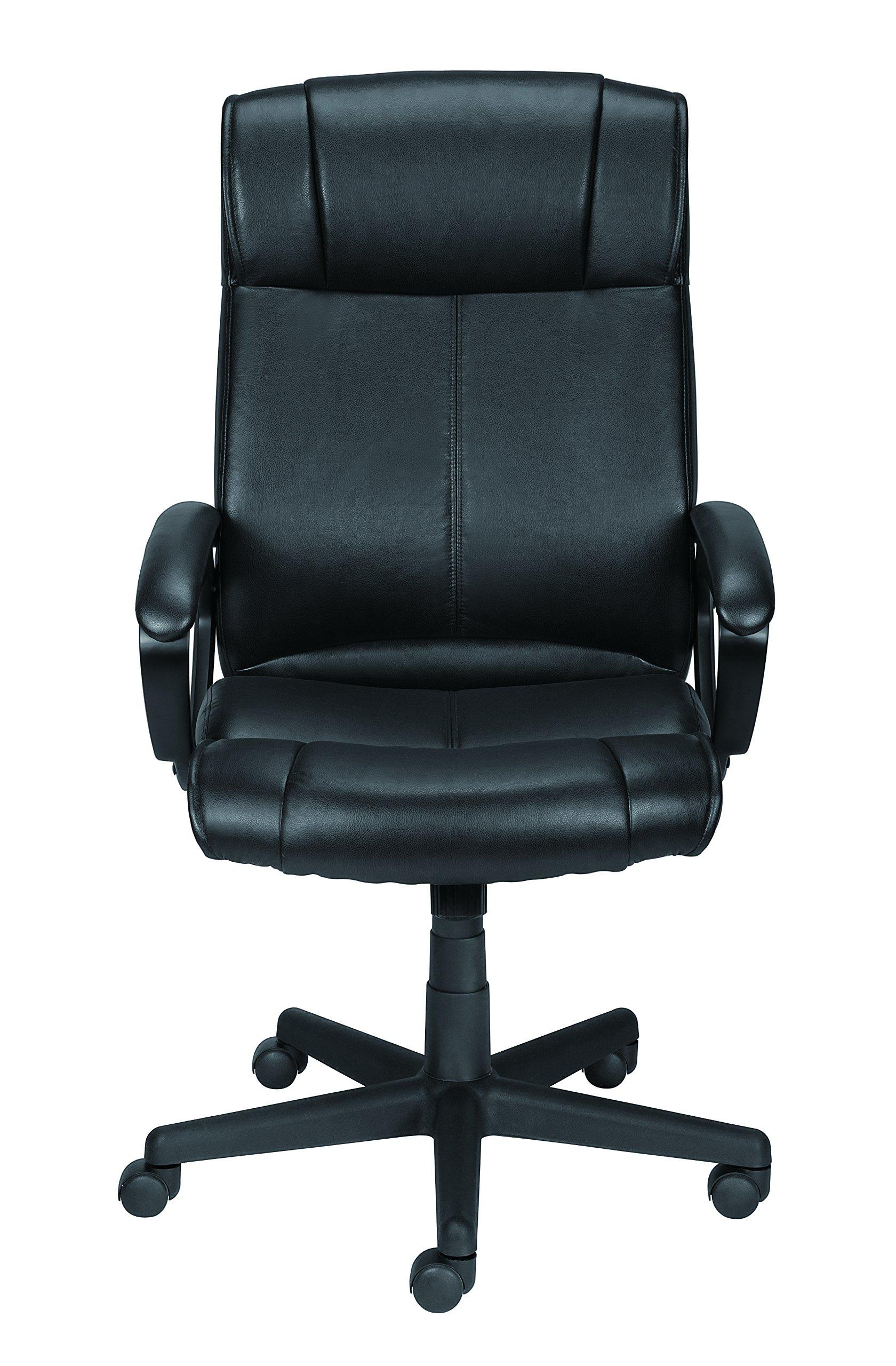 STAPLES STAPLES Turcotte Luxura High Back Executive Chair, Black
