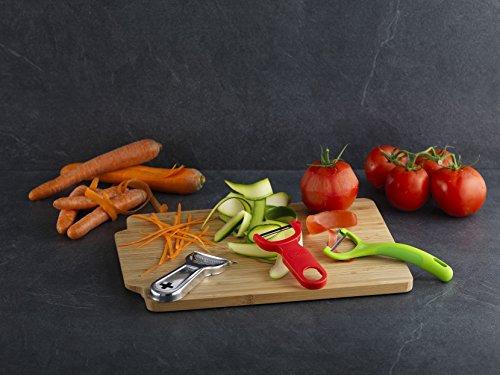 KUHN RIKON Kuhn Rikon \"Swiss Metallic\" Julienne Cross Peeler, Silver