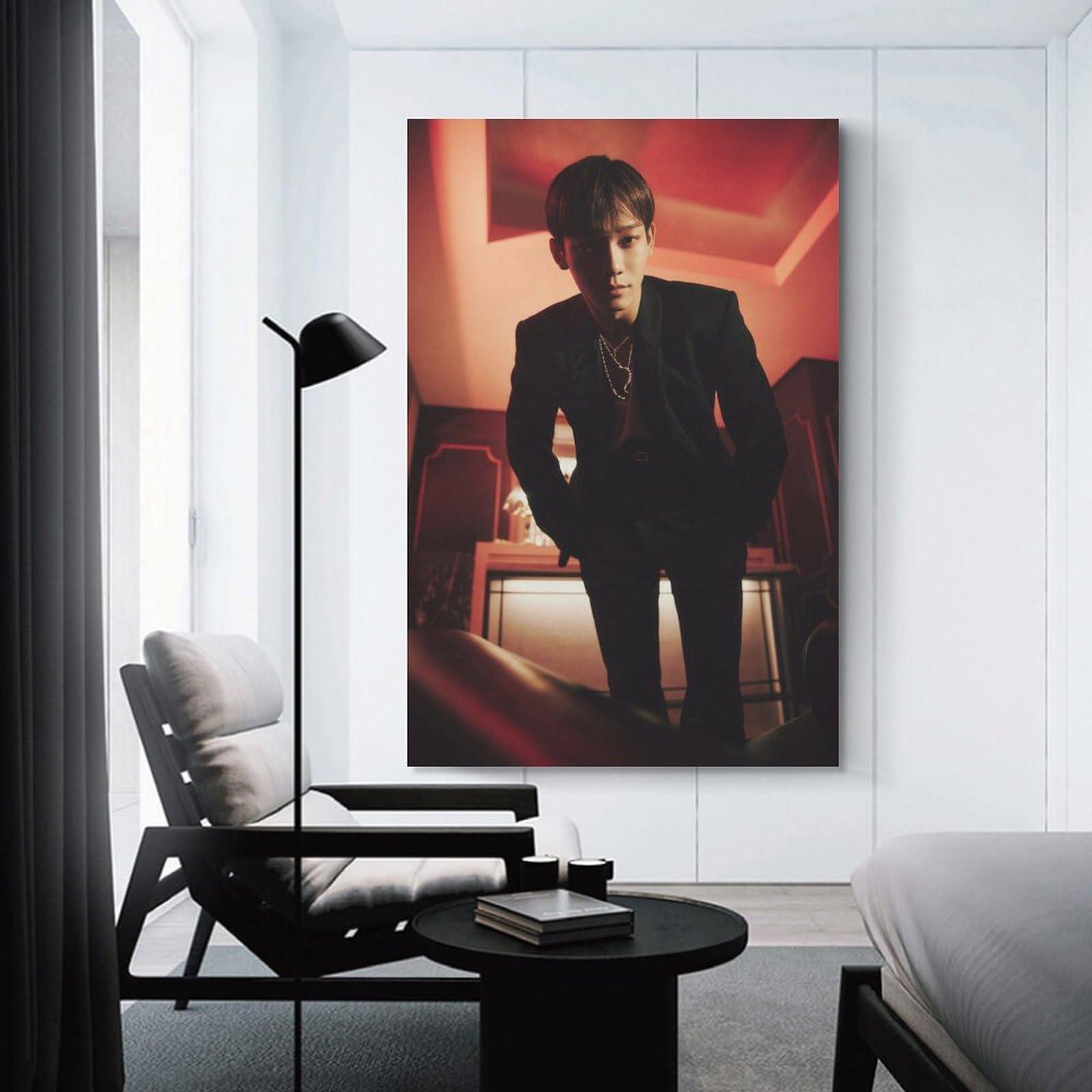 Generic Generic CHEN EXO EXIST Cream Soda Music KPOP ARTIST ALBUM COVER Canvas Poster Bedroom Decor Sports Landscape Office Room Decor Poster Gift 12x18inch(30x45cm), Unframe-style