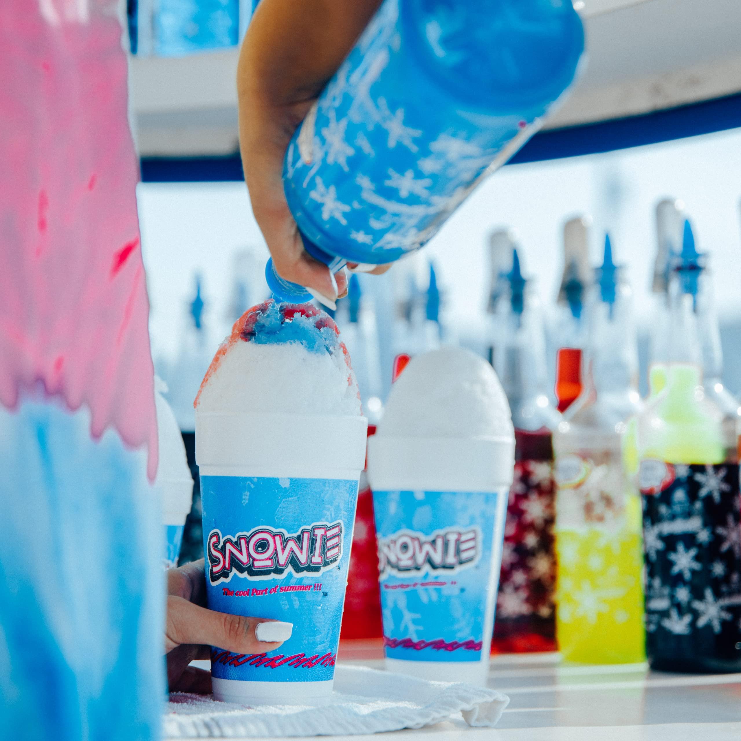 SNOWIE Snowie Shaved Ice Snow Cone Flavor Concentrate- Pint - Pink Cotton Candy