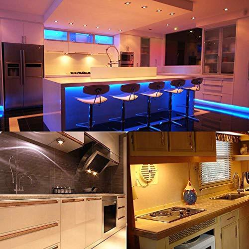 Bogao G8 Light Bulbs 20Watt 120Volt Halogen Light Bulb G8 Base Bi-Pin Shorter 1-3/8\" (1.38\") Length 20W T4 JCD Warm White Under Cabinet Puck Lighting Replacements,10Pack