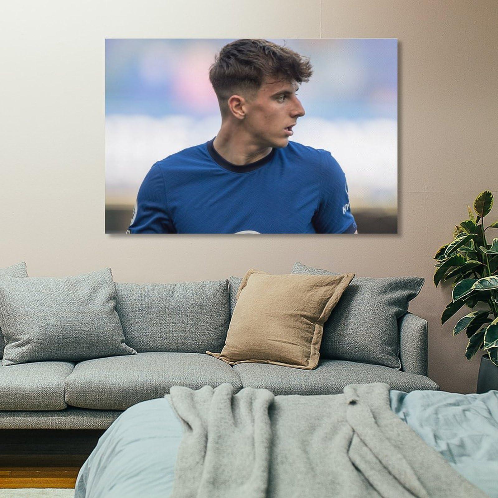 DEPI DEPI Mason Mount Poster Football Player 2 Picture Print Wall Art Poster Painting Canvas Posters Artworks Gift Idea Room Aesthetic 24x36inch(60x90cm)