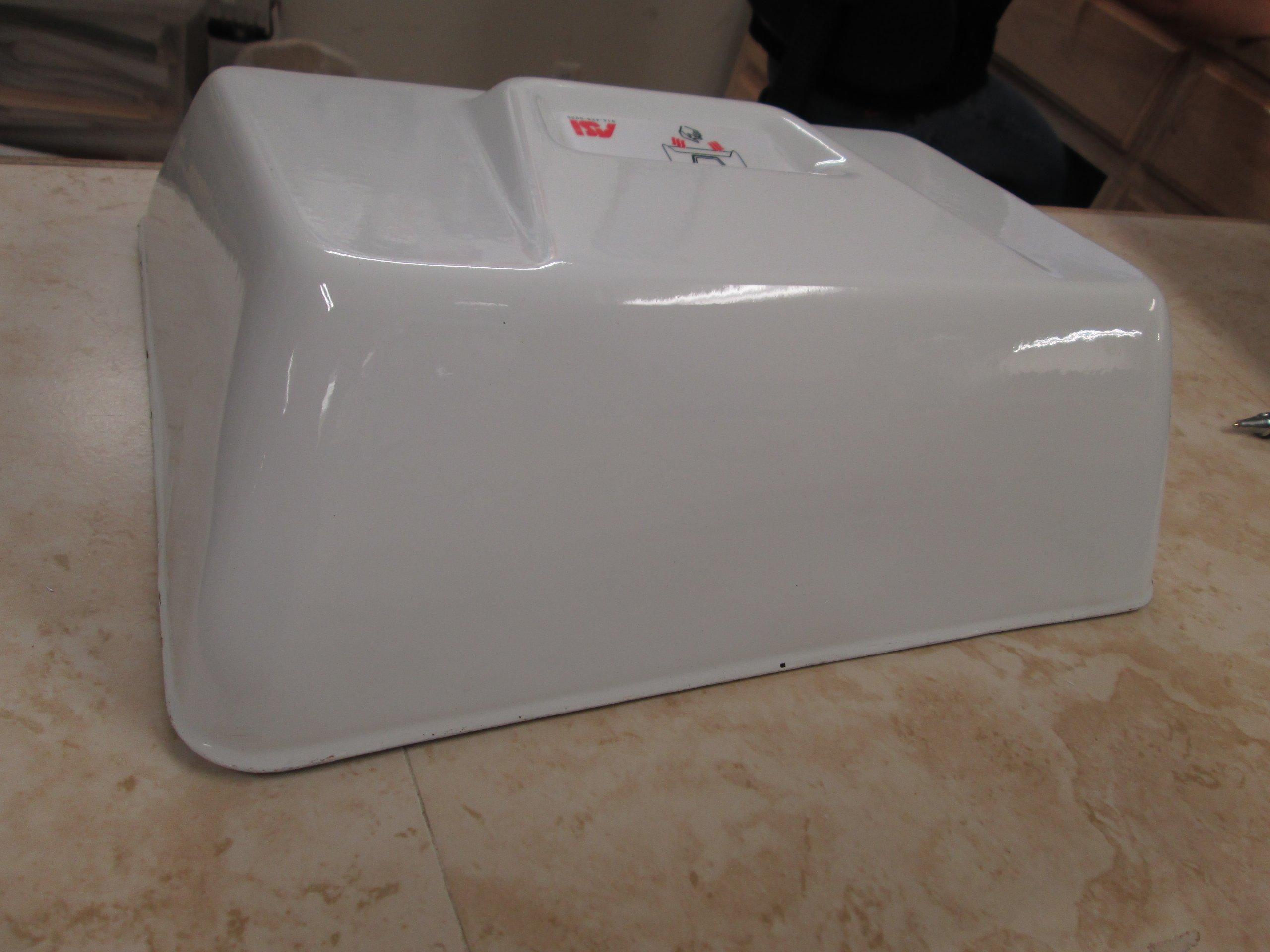 American Specialties American Specialties 185 Roval Automatic Hand Dryer -Steel Cover-White, 8.25\" x 16.5\" x 12.25\"