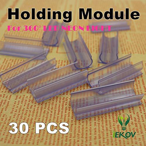 IEKOV IEKOV 30pcs Holding Hooks 360° LED NEON Light