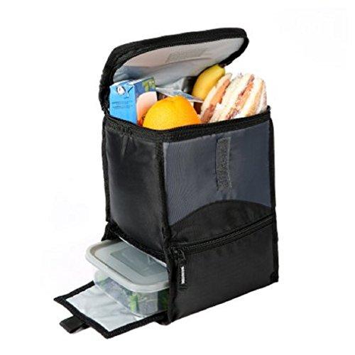 Arctic Zone Arctic Zone Insulated Lunch Box (Dark Grey and Black) with Free Food Container