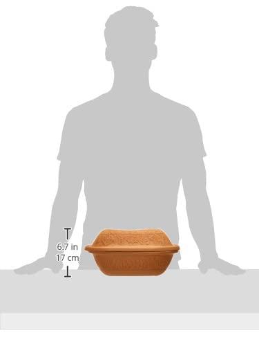 Römertopf Rmertopf 11105 Clay Roaster | Non-Stick Dutch Oven | Healthy Clay Pot Cooking | Clay Baker | Versatile Cooking Vessel - 3.2 Quarts (3 Liters) for up to 4 people
