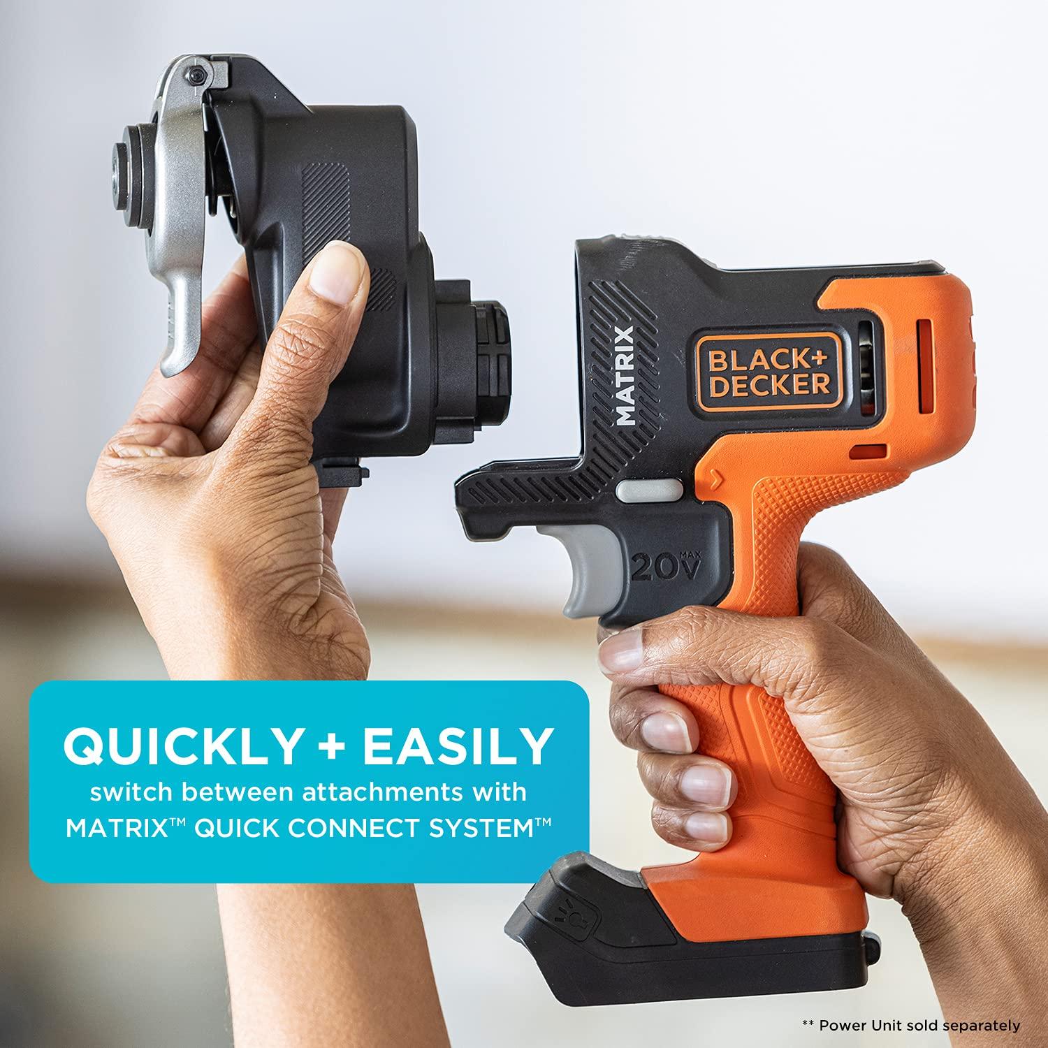 BLACK+DECKER BLACK+DECKER Matrix Oscillating Tool Attachment (BDCMTO)