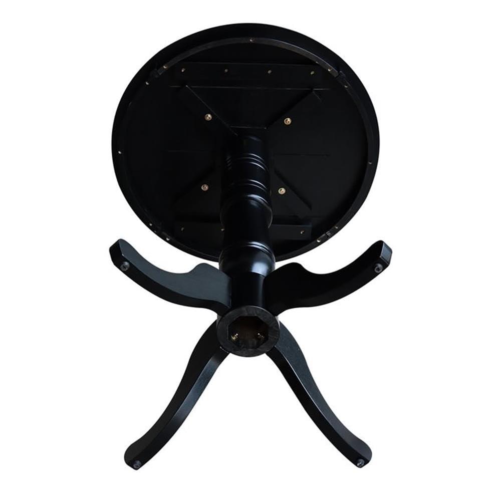 International Concepts International Concepts 30\" Round Pub Table in Black