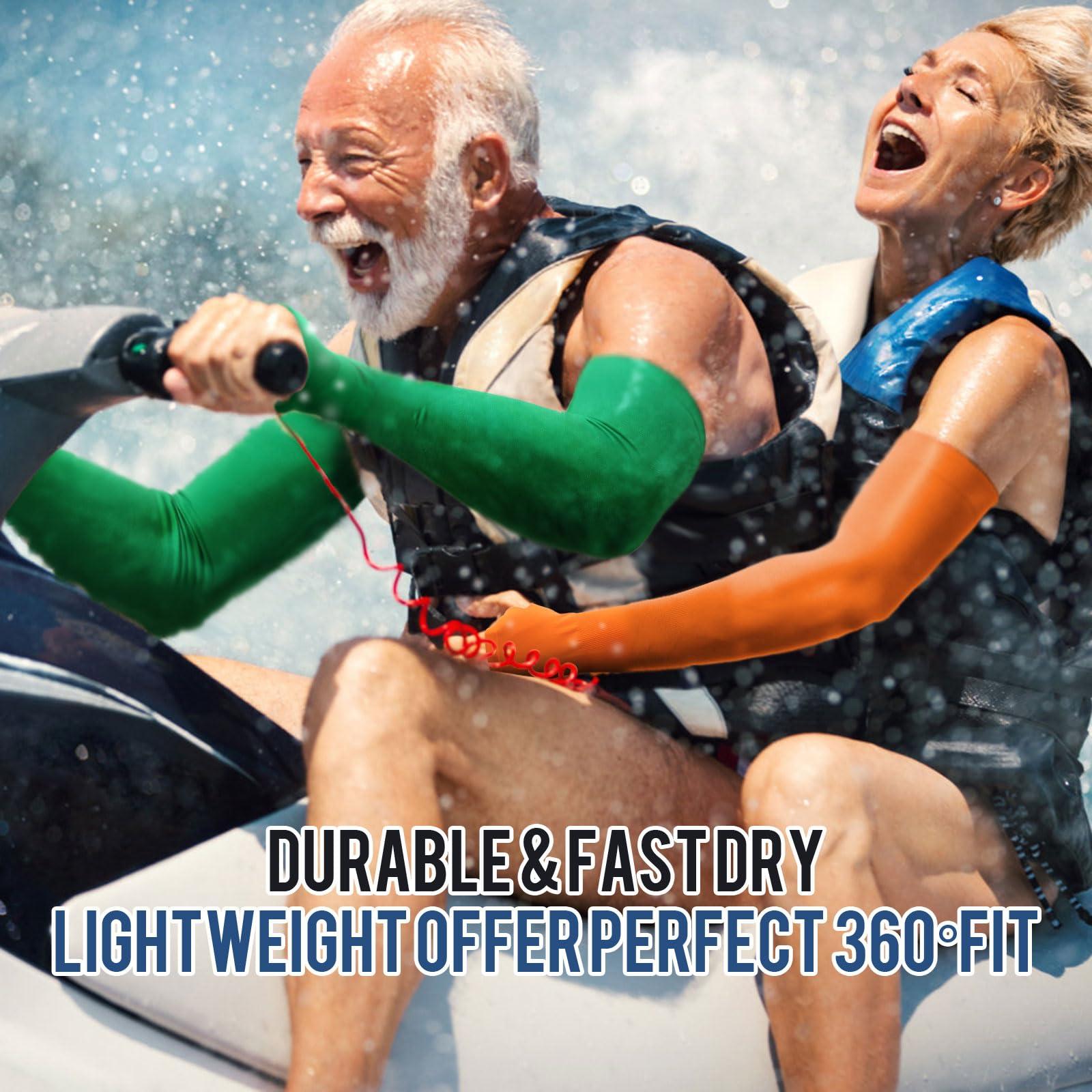 GOUNOD GOUNOD Gardening Sleeves to Cover Arms for Women with Thumb Holes-Sun Protection SPF Cooling Driving UV Blocking