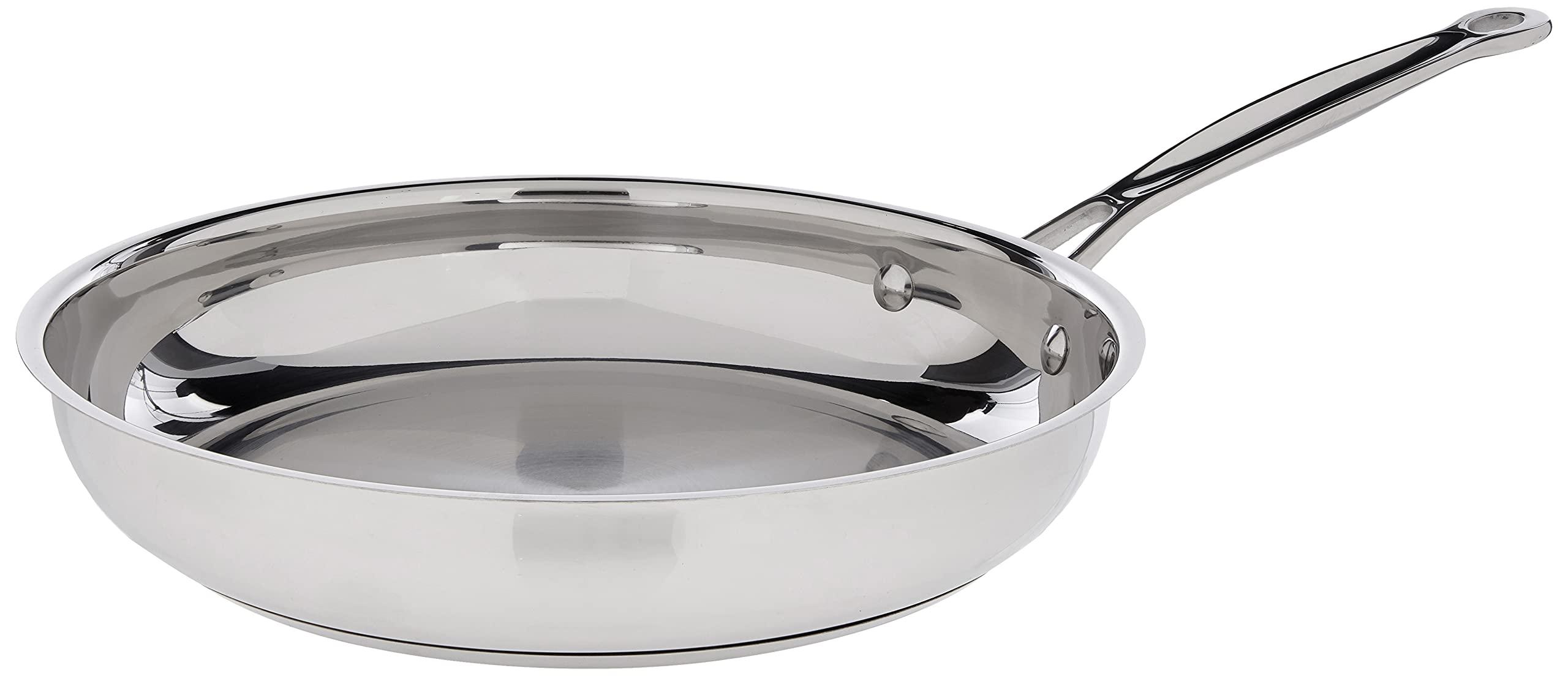 Cuisinart Cuisinart 10-Inch Open Skillet, Chef\'s Classic Stainless Steel Cookware Collection, 722-24
