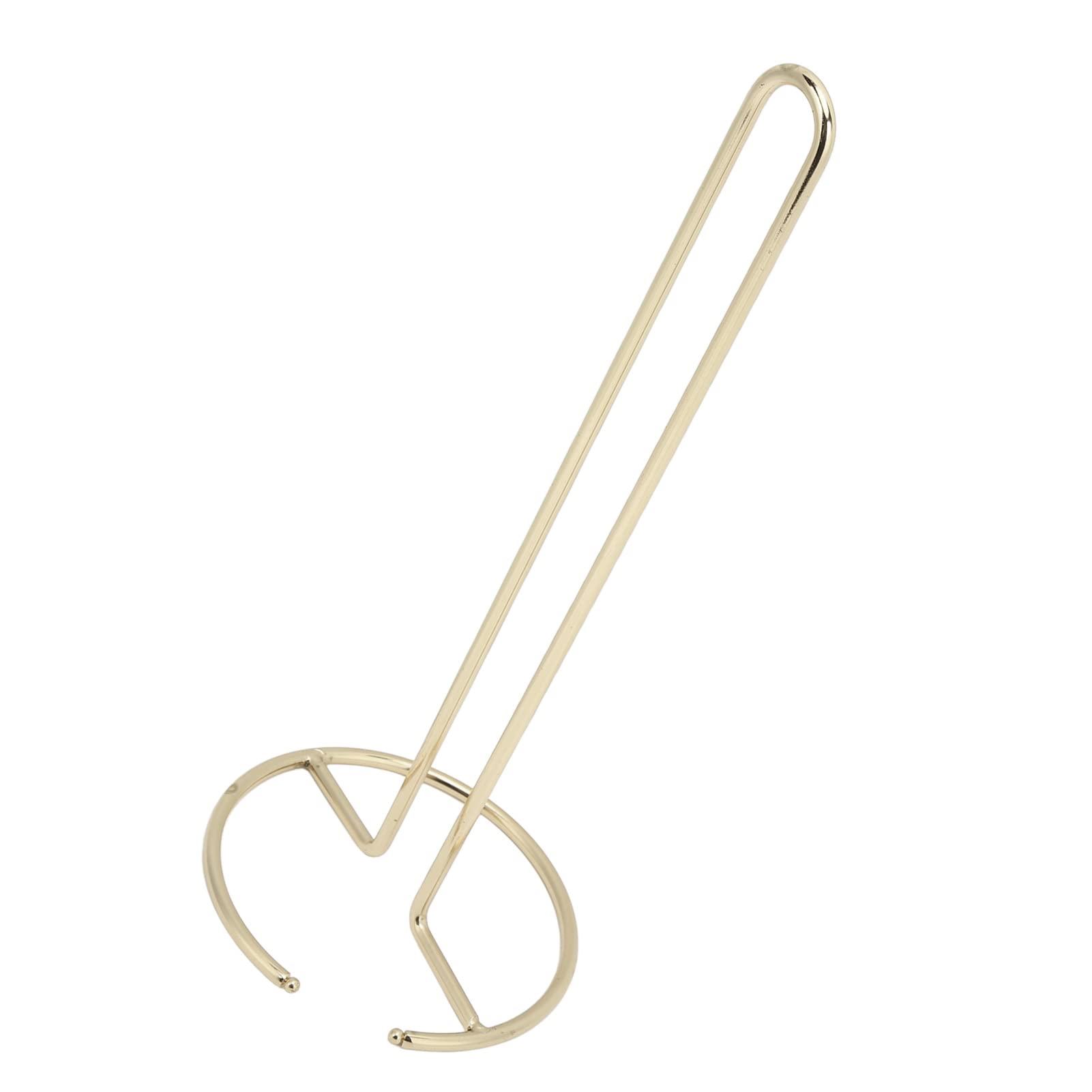 QANYEGN QANYEGN Wrought Iron Paper Towel Holder, Simple 1 Piece, Easy to Install, Suitable for Office, Kitchen, Bathroom Or Desktop Use(ld)