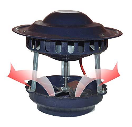 SSCYHT Chimney Fan For Round Flue, Electric Chimney Fan Chimney Ventilation Fans Rooftop Inducer Fans Chimney Exhaust Fan For BBQ Hut Fireplace Thermo Stove [Energy Class A++],80 w