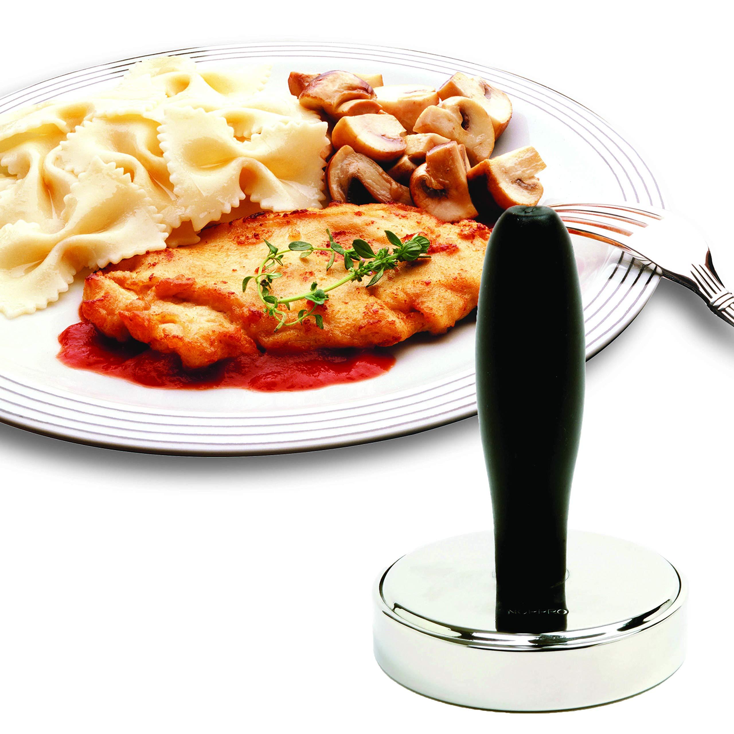 Norpro Norpro Grip-EZ Stainless Steel Meat Pounder, Black/Silver
