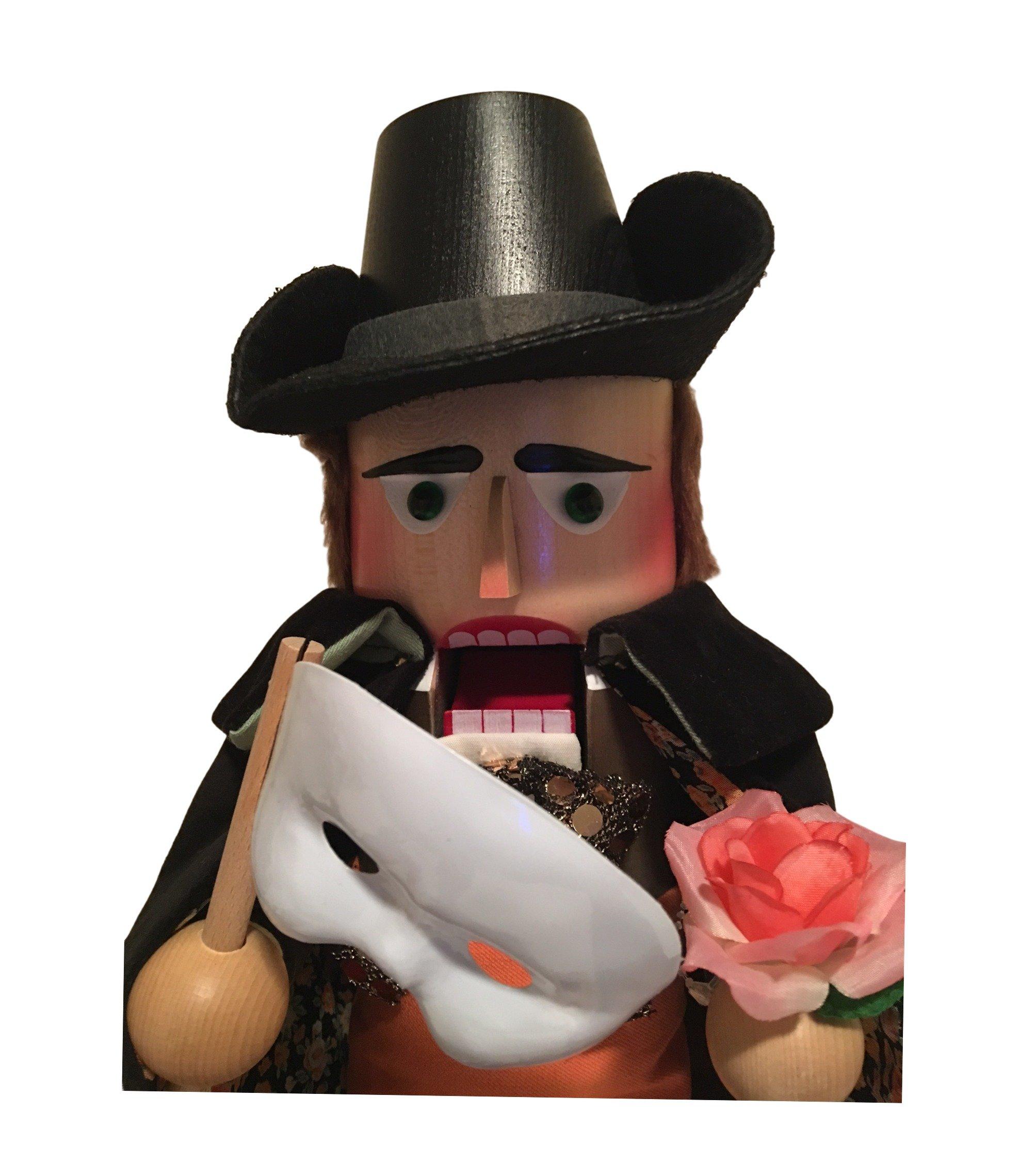 Steinbach Steinbach German 16\" Phantom of the Opera Holiday Nutcracker
