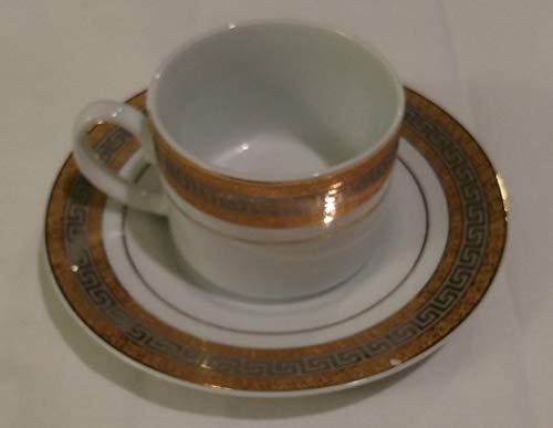 M. Valenti Casa Elite Set of M. Valenti Espresso Cups and Saucers