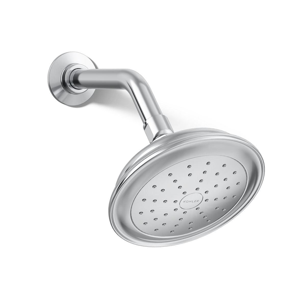 Kohler Kohler K-72773-CP Artifacts Single-Function 2.5 Gpm Showerhead with Katalyst Spray, Less Showerarm and Flange, Polished Chrome