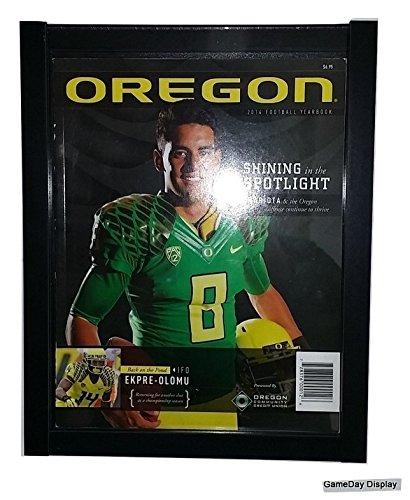 GameDay Display GameDay Display Magazine Display Case Lot of 3 - Black Plastic - UV Protectant Acrylic Glass - Standard Sized Magazines