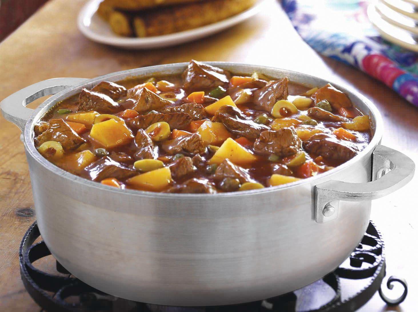 MBR # 5 ALUMINUM CALDERO W/LID (3.