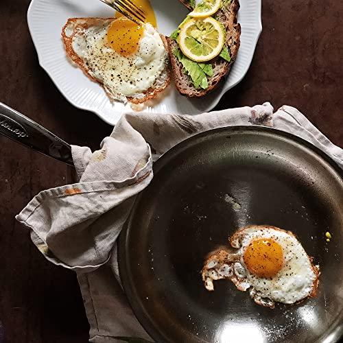 Demeyere Demeyere Atlantis Proline 9.4-inch Stainless Steel Fry Pan