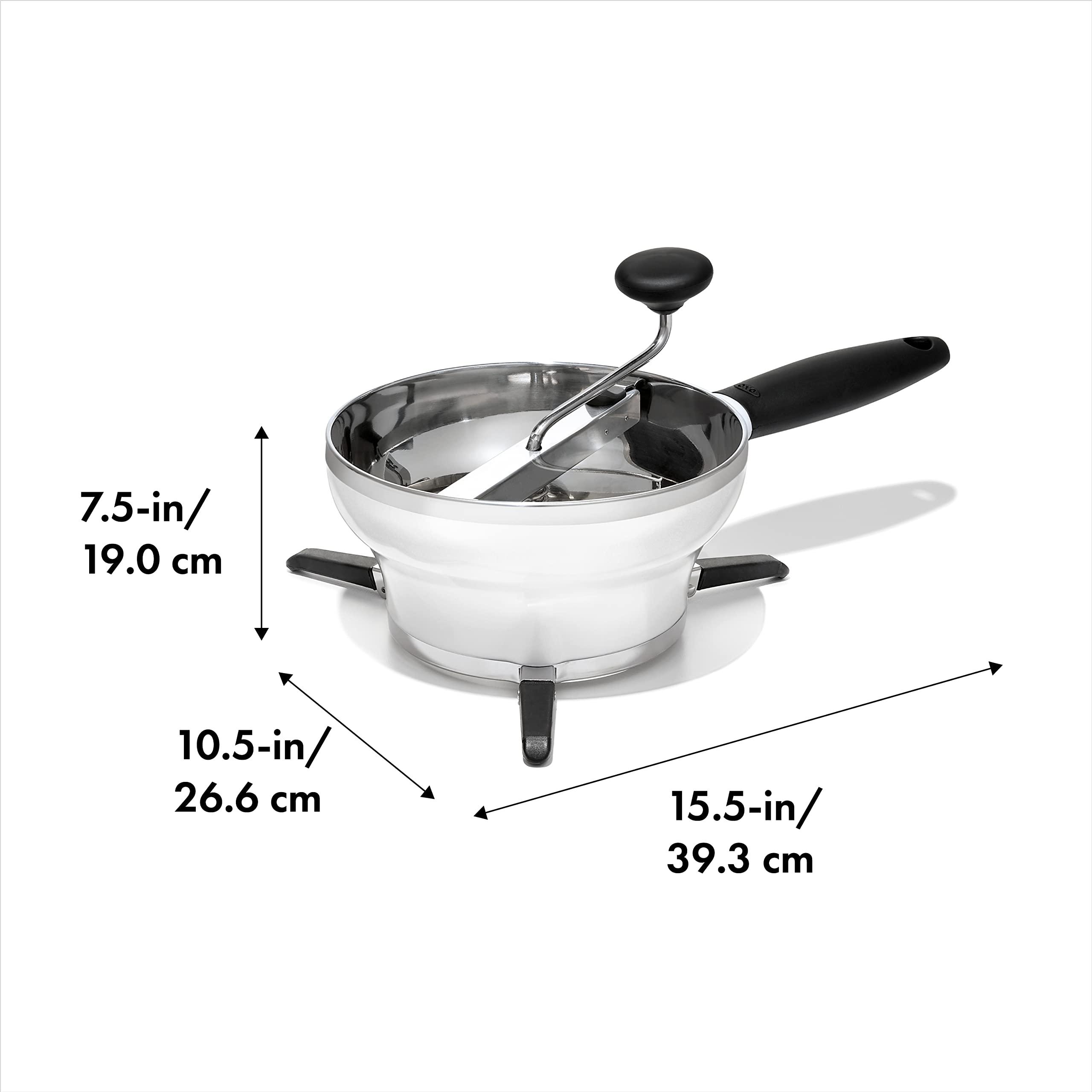 OXO OXO Good Grips Stainless Steel Food Mill For Purees,Silver