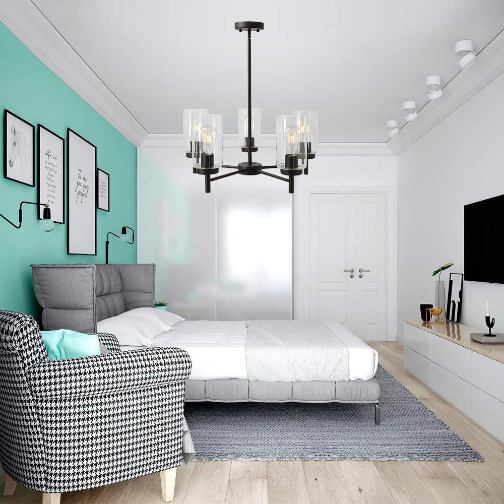 TLLAMP TLLAMP Large Size Hurricane Candle Holder Glass, Glass Cylinder Open Both Ends, Open Ended Hurricane, Glass Lamp Shade Replacement (7\" Wide x 8\" Tall) Multiple Specifications