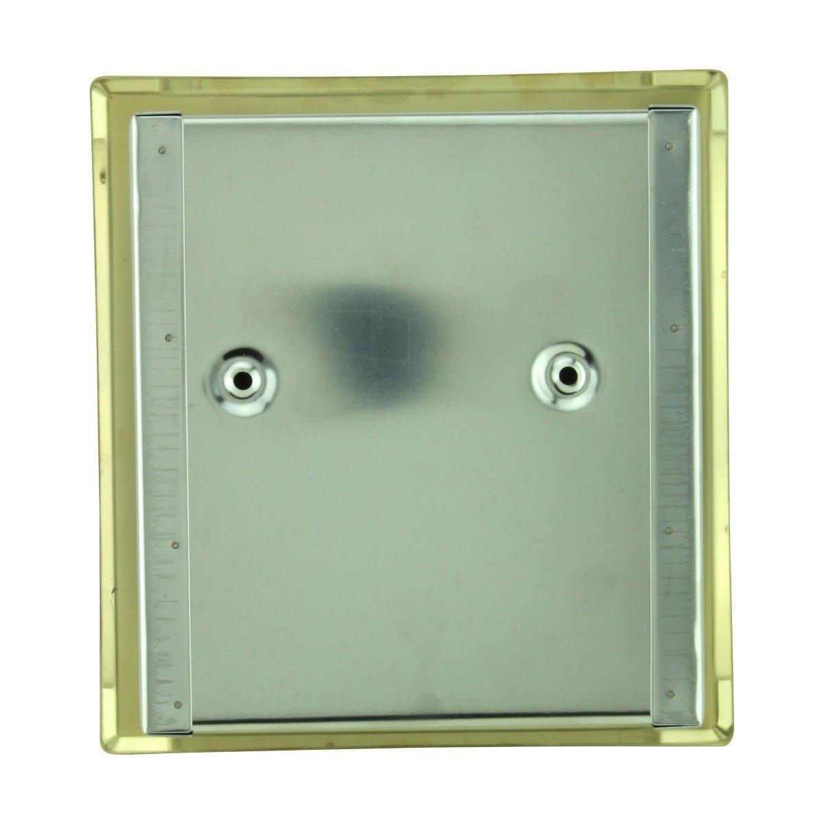 Renovators Supply Manufacturing Recessed Toilet Paper Tissue Holder Gold Stainless Steel Pack of 2