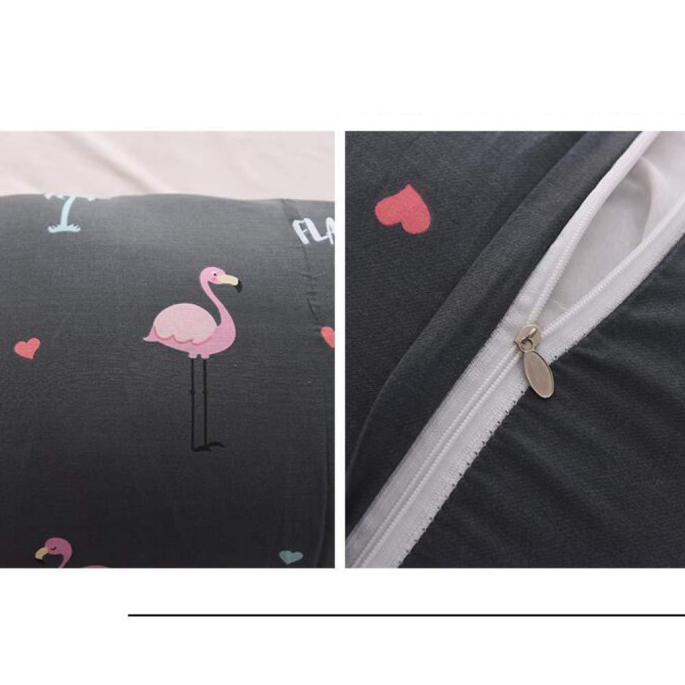RUYII RUYII 100% Cotton Long Lumbar Pillow Pillow Cartoon Pillow for Sofa/Single Bed/Nap,E-46150cm