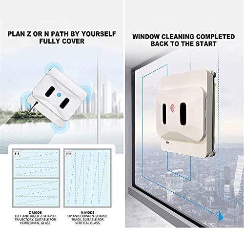 UIBAO UIBAO Window Cleaner Robot,Smart Window Vacuum Cleaner,Automatic Glass Cleaning Robotic for Interior/Exterior Highrise Windows with Remote Control Window Smart Cleaner Kit