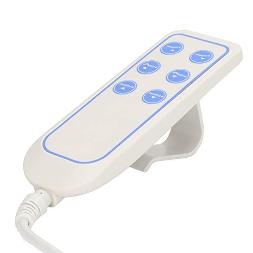 Qiilu 8 Pin Bed Controller 8 Pin Chair Remote PVC Lifting Bed Controller Electric PVC Ip66 Wear Chair Hand Control for Hospital
