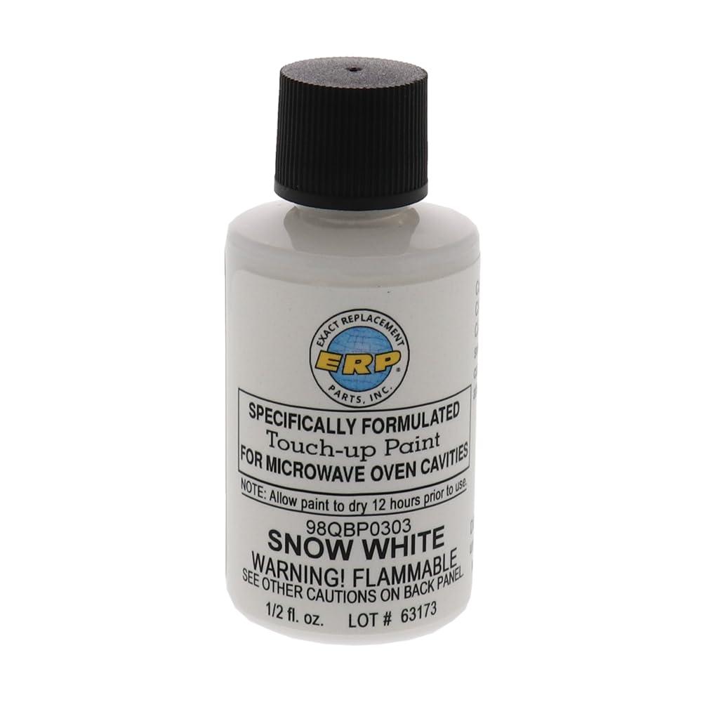 ERP ERP Microwave Oven Universal Cavity Touch Up Paint 98QBP0303 Snow Bright White