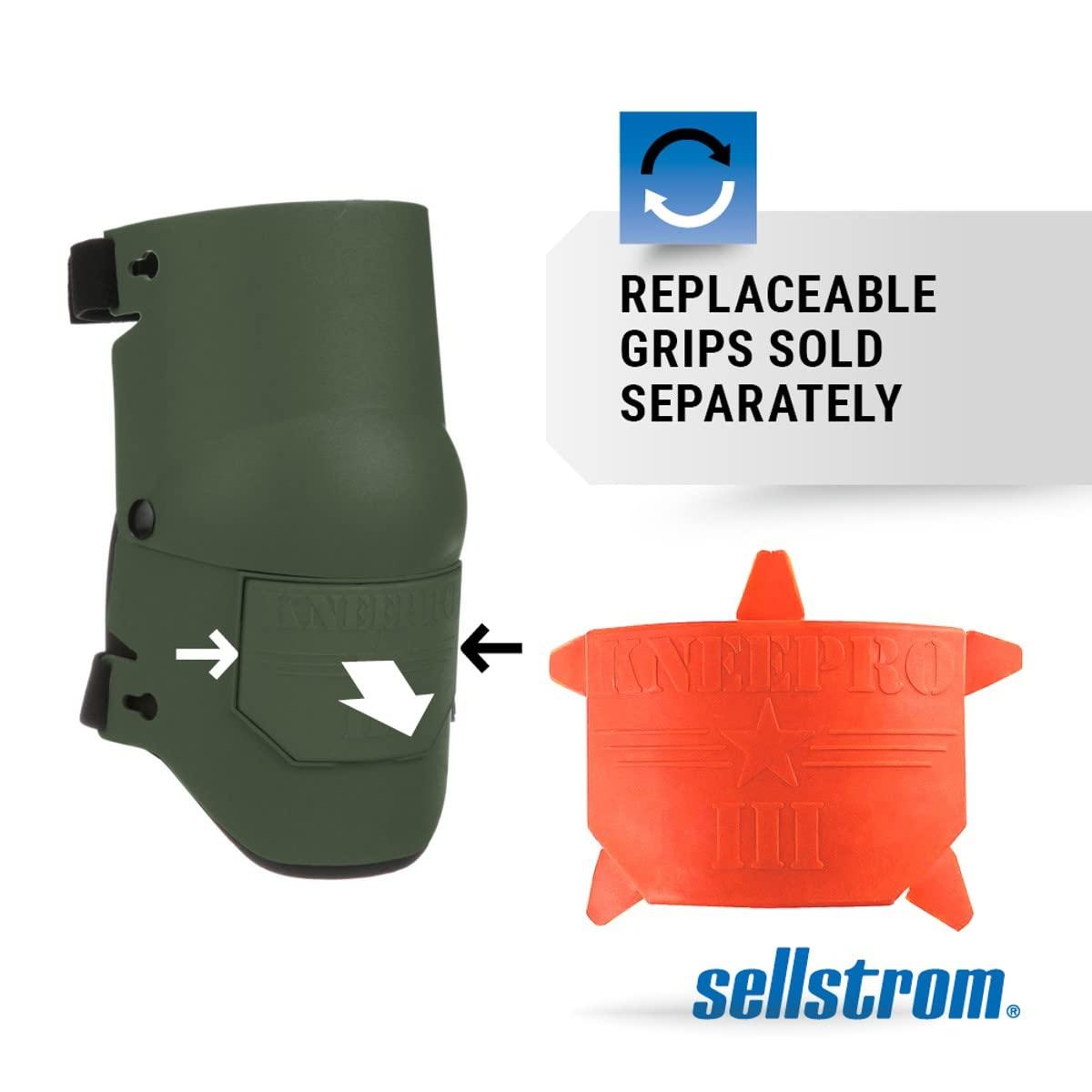 Sellstrom Sellstrom Ultra Flex III KneePro Knee Pads for Construction, Gardening, Roofing, Work, Flooring - Pro Protection & Comfort for Men & Women (Multiple Colors)