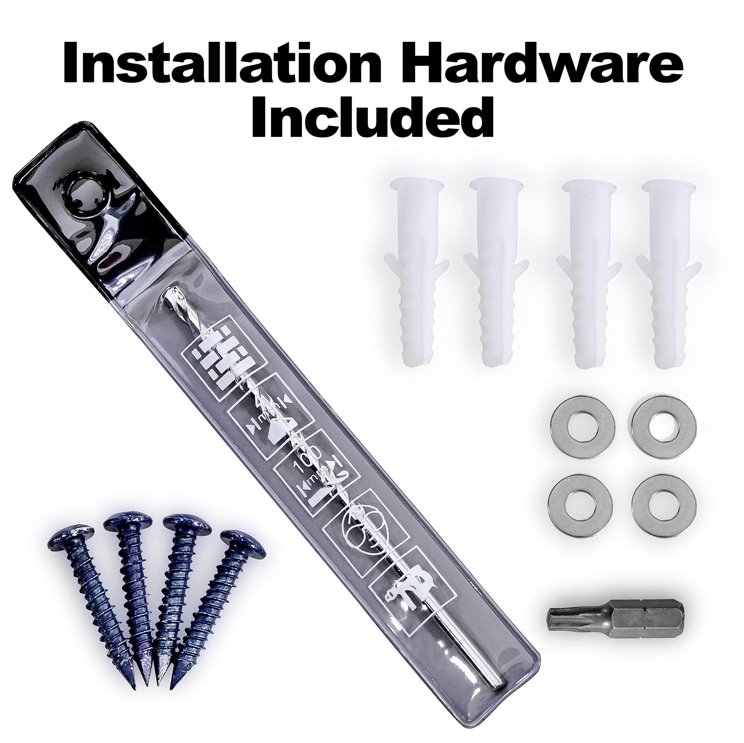 Mail Boss Mail Boss 7413 High Security Steel Locking Wall Mounted Mailbox-Office Comment Letter Deposit, Galaxy Drop Box,Medium