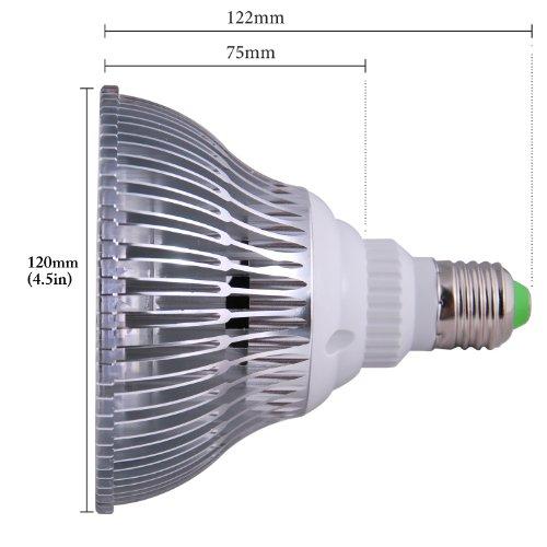 ABI ABI LED Light Bulb for Red Light Therapy, 660nm Deep Red and 850nm Near Infrared Combo, 24W Class