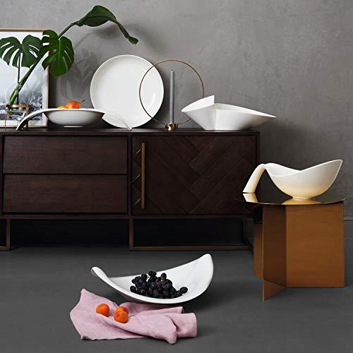 Villeroy & Boch Villeroy & Boch Flow Salad Bowl with Handle, 60.75 oz, White